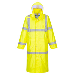Hi-Vis Rain Coat 122cm  - H445 - Portwest-1