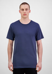 Basis Mens Short Sleeve Tee - X1001M in Ink - model