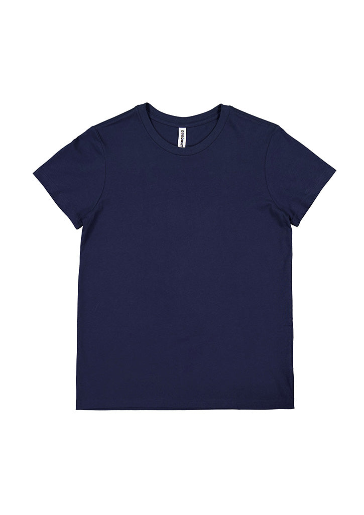 Basis Womens Short Sleeve Tee - X1001W in Ink