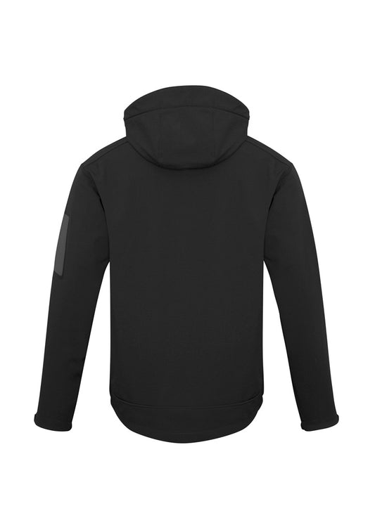 Biz Collection J10910 Summit Mens Jacket in Black/Graphite - back view