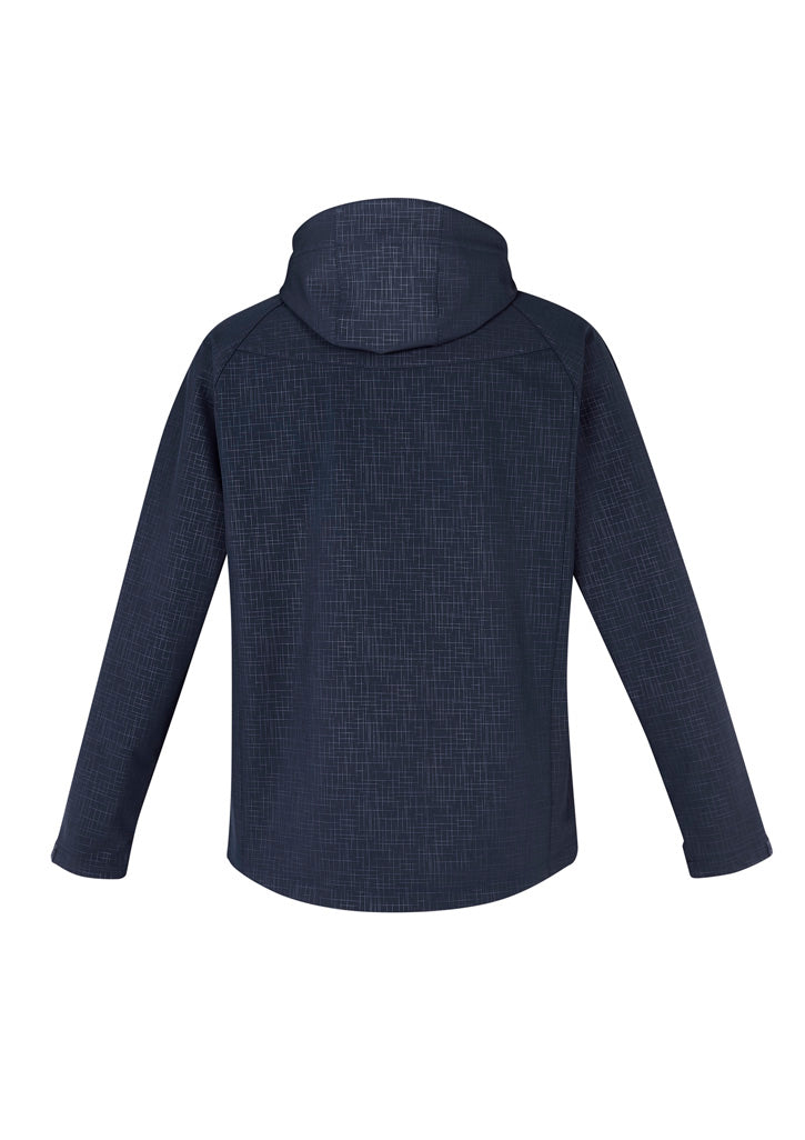 Biz Collection J135M Geo Mens Jacket in Navy - back view