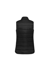 Biz Collection J211L Alpine Womens Vest in Black - back view
