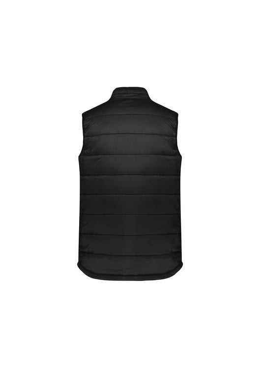 Biz Collection J211M Alpine Mens Vest in Black - back view