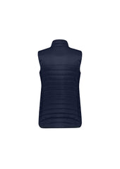 Biz Collection J213L Expedition Womens Vest in Navy - back view