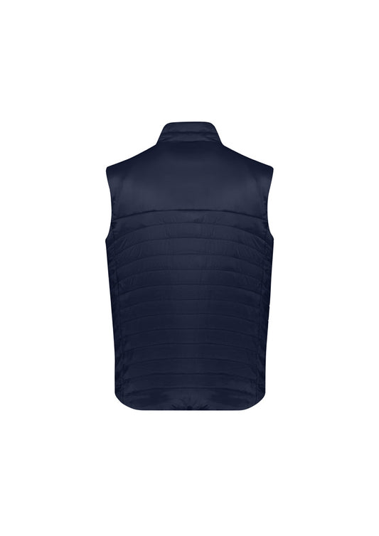 Biz Collection J213M Expedition Mens Vest in Navy - back view