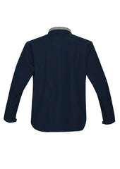 Biz Collection J307K Geneva Kids Jacket in Navy/Graphite - back view