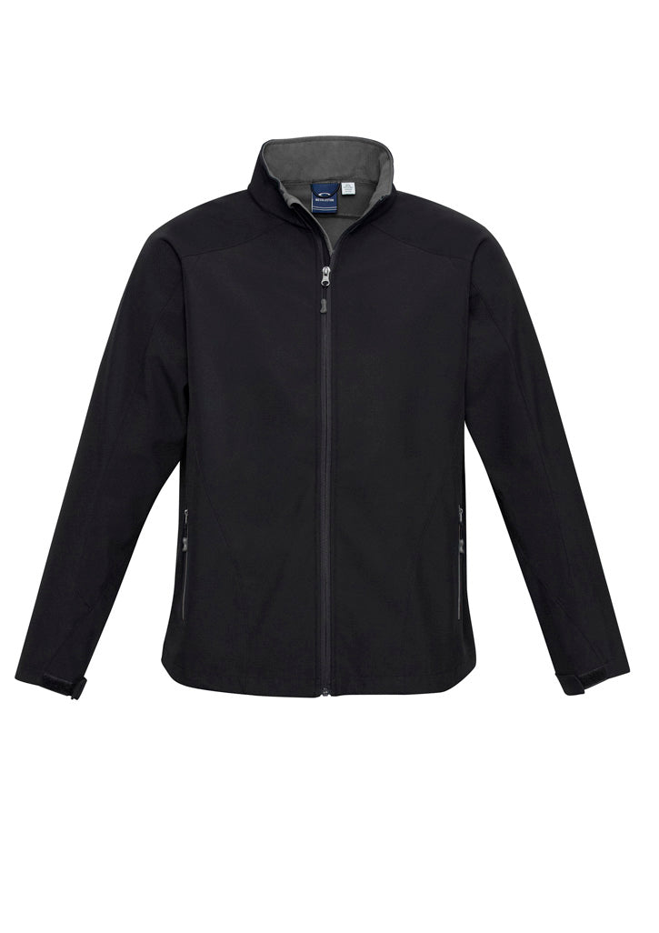 Biz Collection J307M Geneva Mens Jacket in Black/Graphite