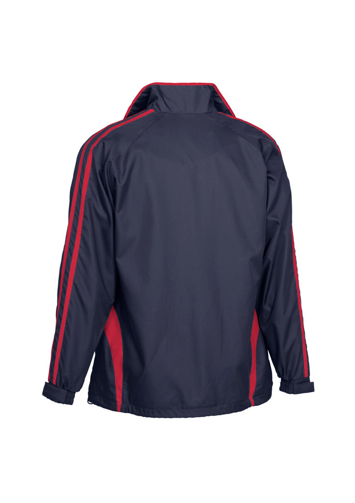 Biz Collection J3150 Flash Unisex Jacket in Navy/Red - back view