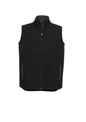 Biz Collection J404M Geneva Mens Vest in Black/Graphite