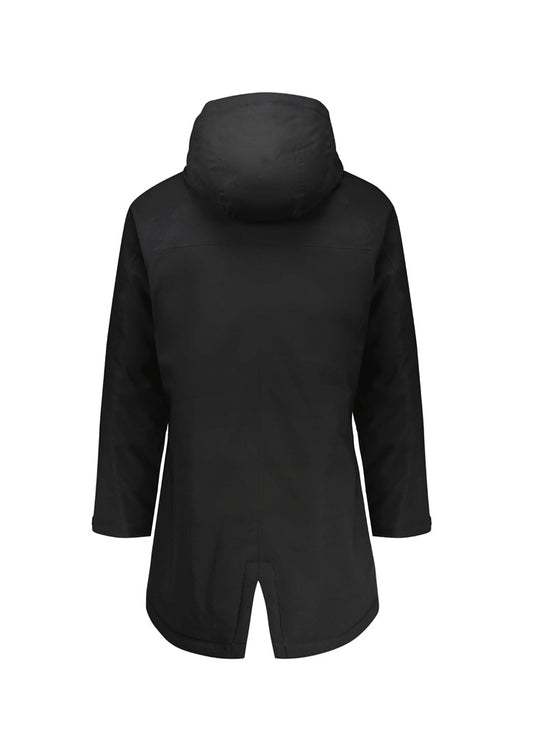 Biz Collection J428U Sphere Unisex Jacket in Black - back view