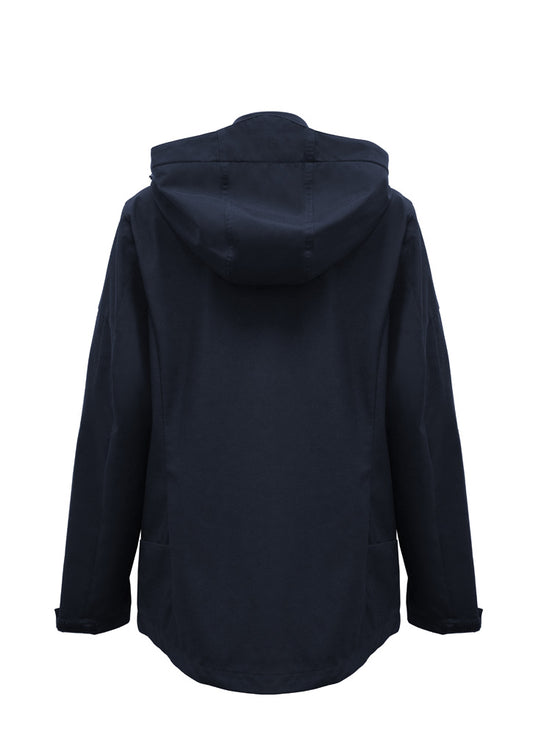 Biz Collection J502L Atlas Womens Jacket in Navy - back view
