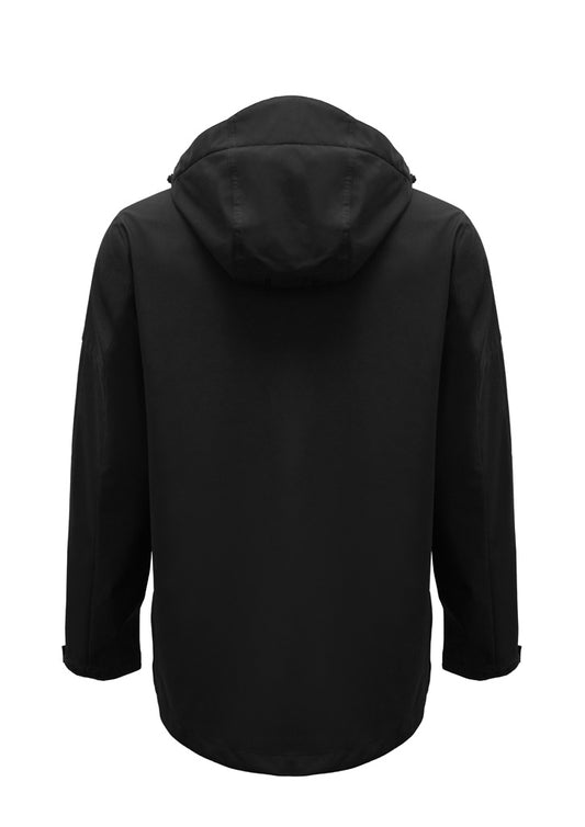 Biz Collection J502M Atlas Mens Jacket in Black - back view