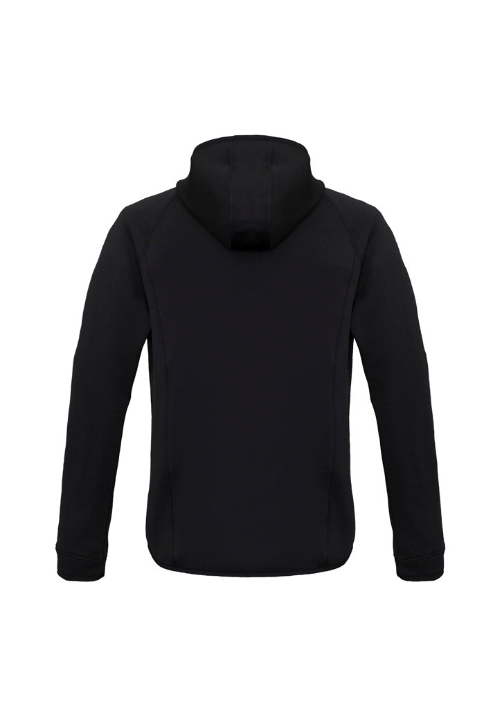 Biz Collection J515M Stealth Mens Jacket in Black/Silver - back view