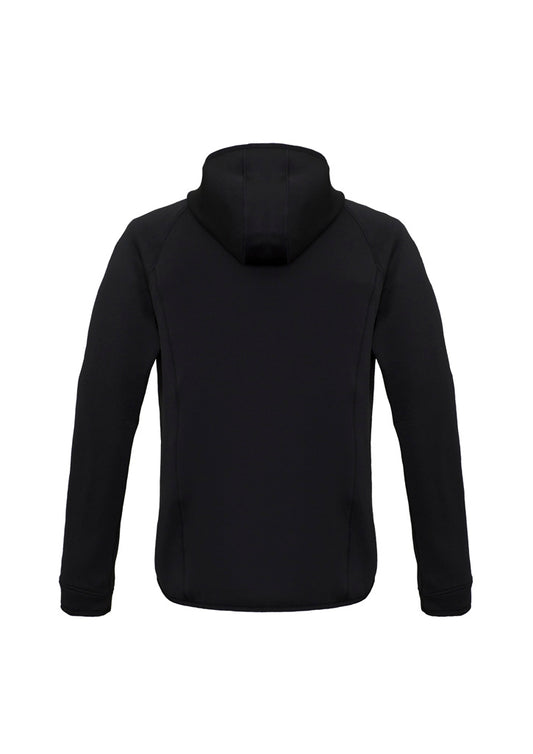 Biz Collection J515M Stealth Mens Jacket in Black/Silver - back view