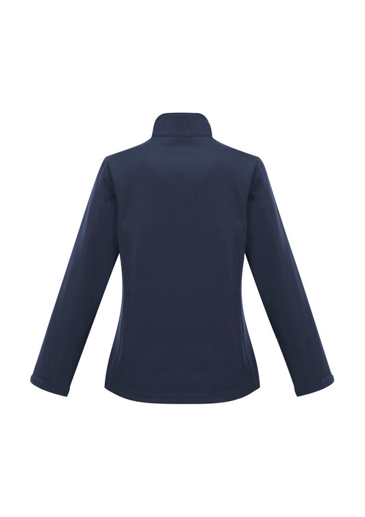 Biz Collection J740L Apex Womens Jacket in Navy - back view