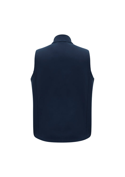 Biz Collection J830M Apex Mens Vest in Navy - back view