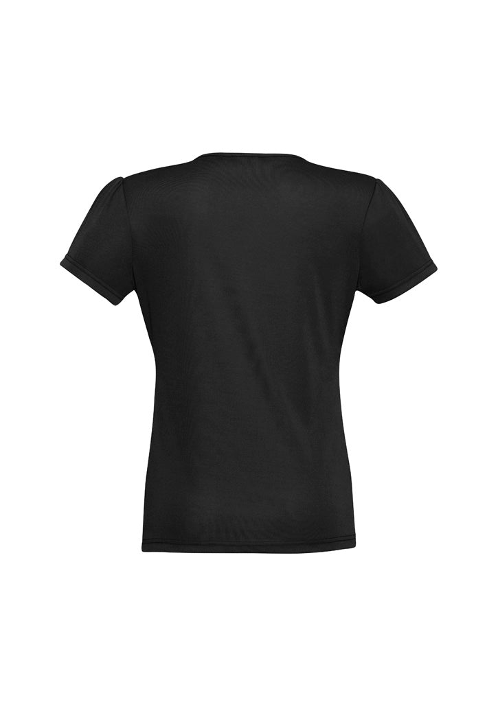 Biz Collection K315LS Chic Womens Top in Black - back view