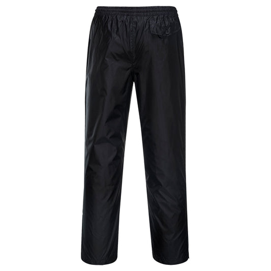 Portwest K8031 Huski Monsoon Rain Pants in Black - back view