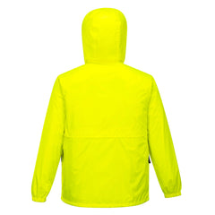 Portwest K8032 Huski Stratus Rain Jacket in Yellow - back view