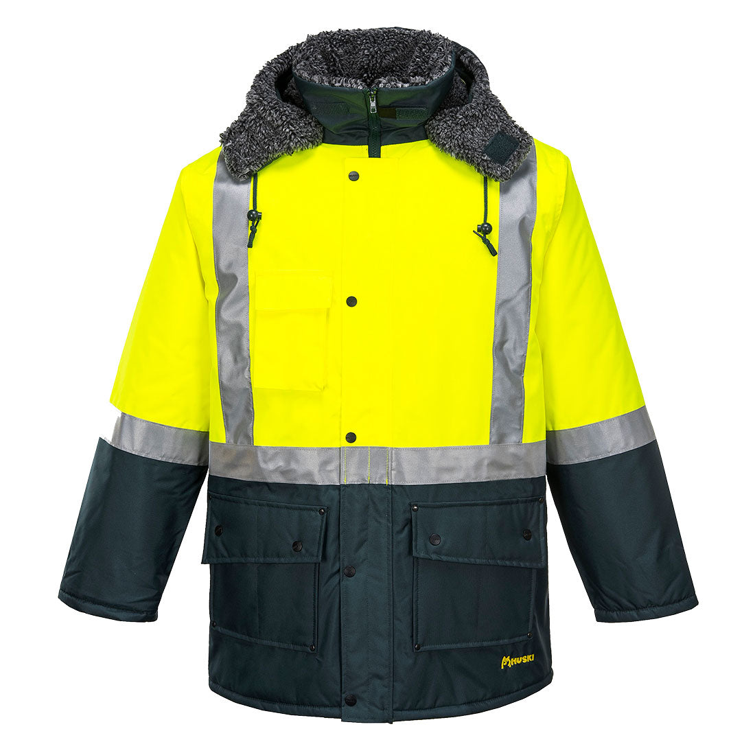 Huski Hi-Vis Contrast Freezer Jacket - K8044 - Portwest-0