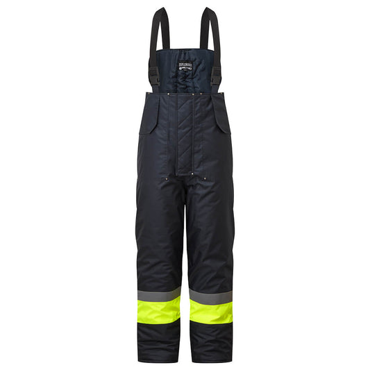 Huski Hi-Vis Contrast Freezer Bib and Brace  - K8046 - Portwest-1