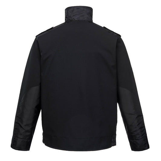Portwest K8083 Huski Warden Softshell (3L) in Black - back view