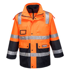 Huski Venture Hi-Vis 4-in-1 Contrast Jacket - K8106 - Portwest-0