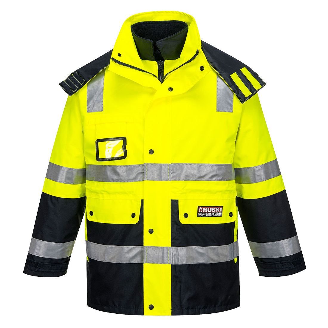 Huski Venture Hi-Vis 4-in-1 Contrast Jacket - K8106 - Portwest-1