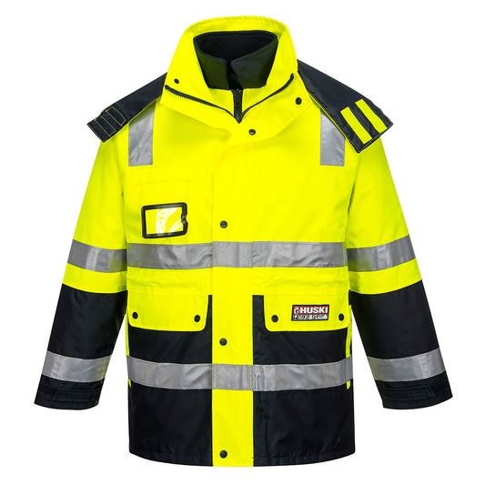 Huski Venture Hi-Vis 4-in-1 Contrast Jacket - K8106 - Portwest-1
