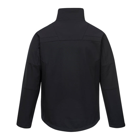 Portwest K8177 Huski Nero Softshell (3L) in Black - back view