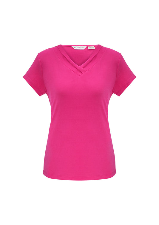 Womens Lana Short Sleeve Top - K819LS - biz-collection-1