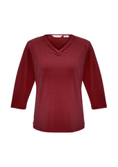 Womens Lana 3/4 Sleeve Top - K819LT - biz-collection-1