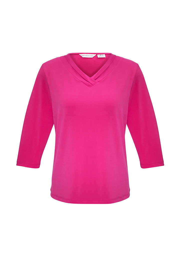 Womens Lana 3/4 Sleeve Top - K819LT - biz-collection-4