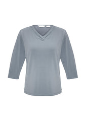 Womens Lana 3/4 Sleeve Top - K819LT - biz-collection-2