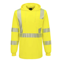 Hi-Vis Lightweight Hooded T-Shirt L/S - L042 - Portwest-1