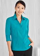 Womens Oasis 3/4 Sleeve Shirt - LB3600 - biz-collection-2