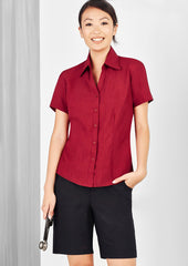 Womens Oasis Short Sleeve Shirt - LB3601 - biz-collection-0