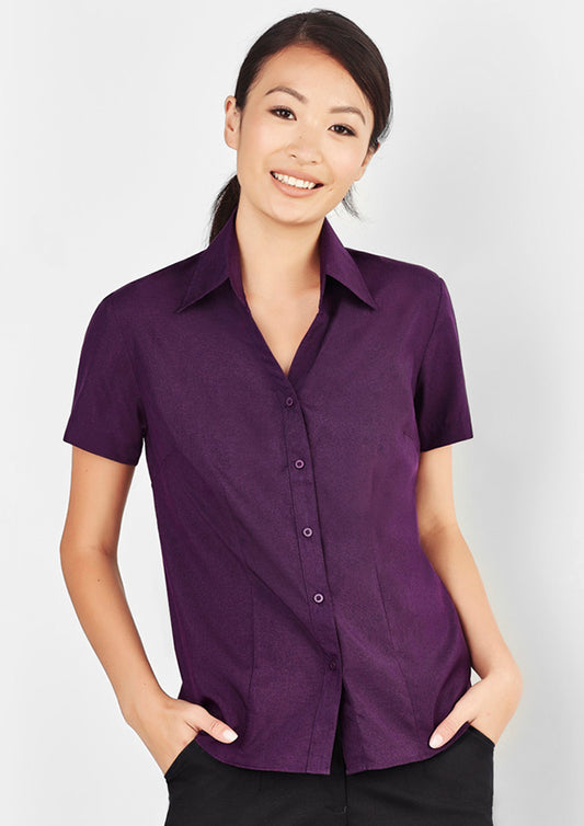 Womens Oasis Short Sleeve Shirt - LB3601 - biz-collection-1