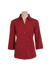 Womens Metro 3/4 Sleeve Shirt - LB7300 - biz-collection-2