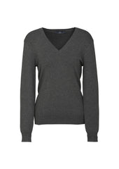 Womens V-Neck Knit Pullover - LP3506 - biz-collection-2