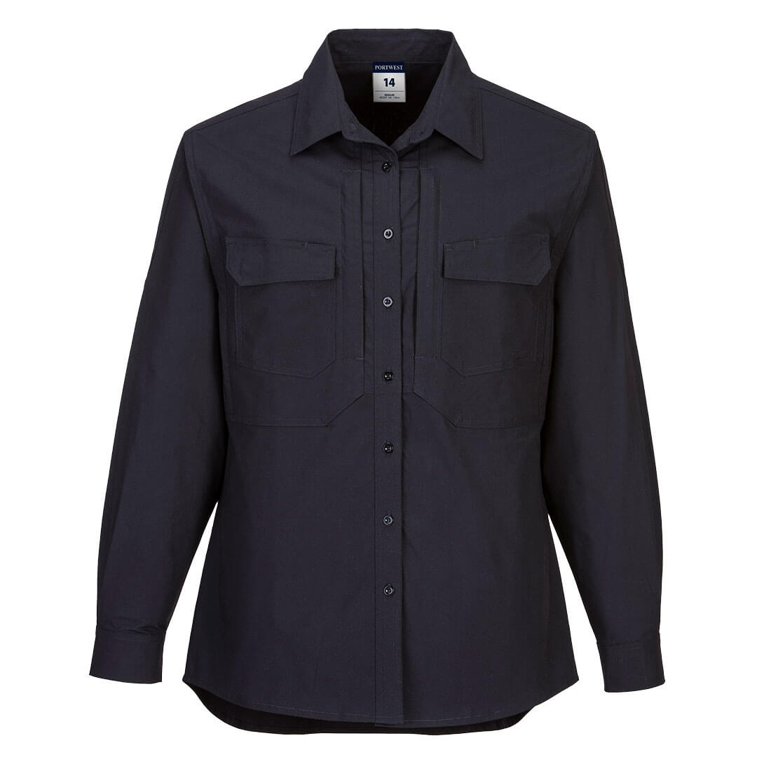 Women's Utility Stretch Long Sleeve Shirt - LS501 - Portwest-0