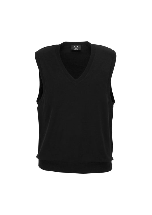 Womens V-Neck Knit Vest - LV3504 - biz-collection-0