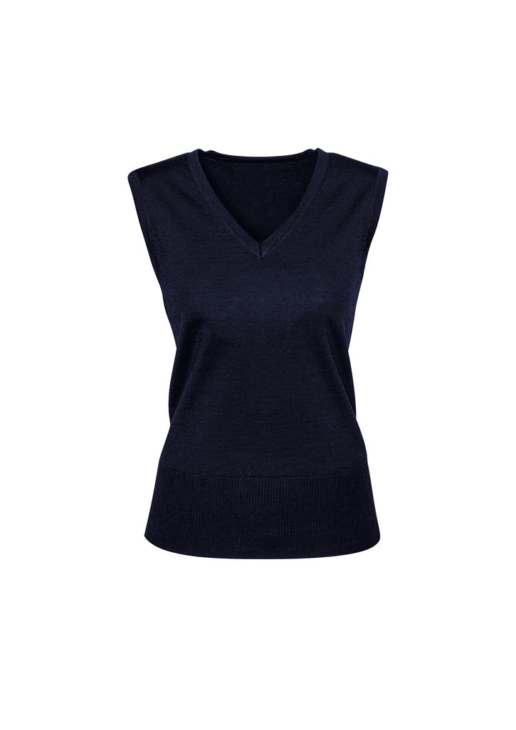 Biz Collection LV619L Milano Womens Vest in Navy