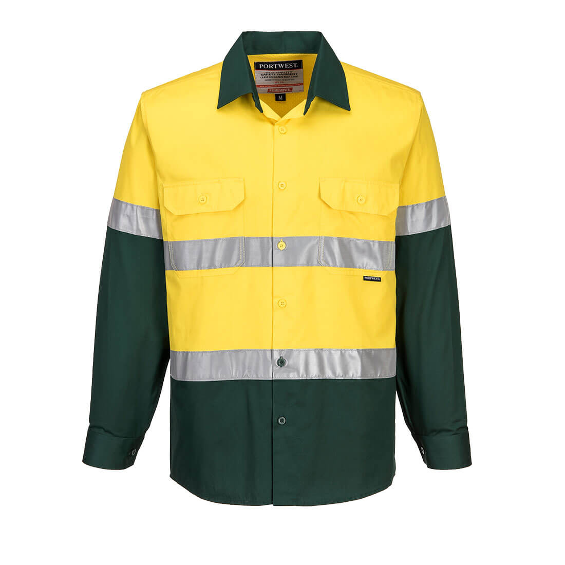 Hobart Hi-Vis Lightweight Contrast Shirt L/S  - MA801 - Portwest-1