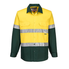 Hobart Hi-Vis Lightweight Contrast Shirt L/S  - MA801 - Portwest-1