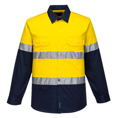 Hobart Hi-Vis Lightweight Contrast Shirt L/S  - MA801 - Portwest-2