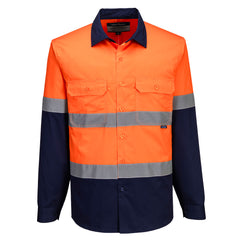 Industrial Hi-Vis Lightweight Contrast Shirt L/S - MA803 - Portwest-0