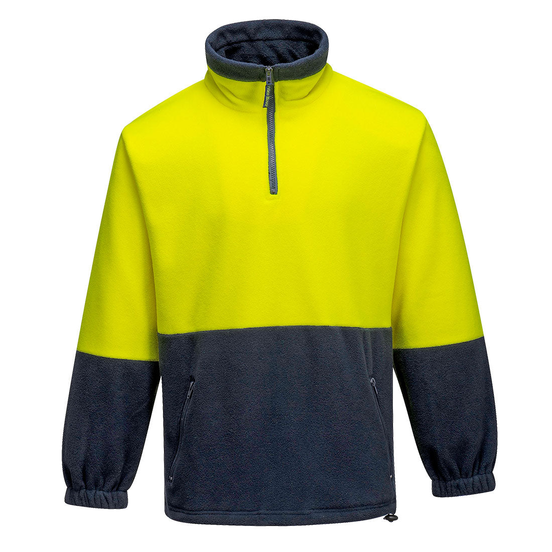 Hi-Vis Contrast 1/4 Zip Class D Polar Fleece  - MF115 - Portwest-2