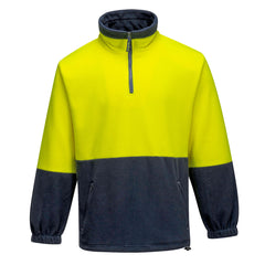 Hi-Vis Contrast 1/4 Zip Class D Polar Fleece  - MF115 - Portwest-2