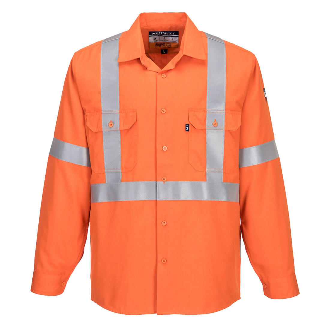 Portflame FR Class D/N X Back Shirt - MF201 - Portwest-0